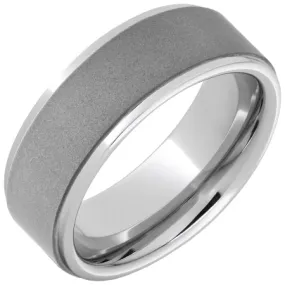 Precious Metal (No Stones) Wedding Bands  -  Men'