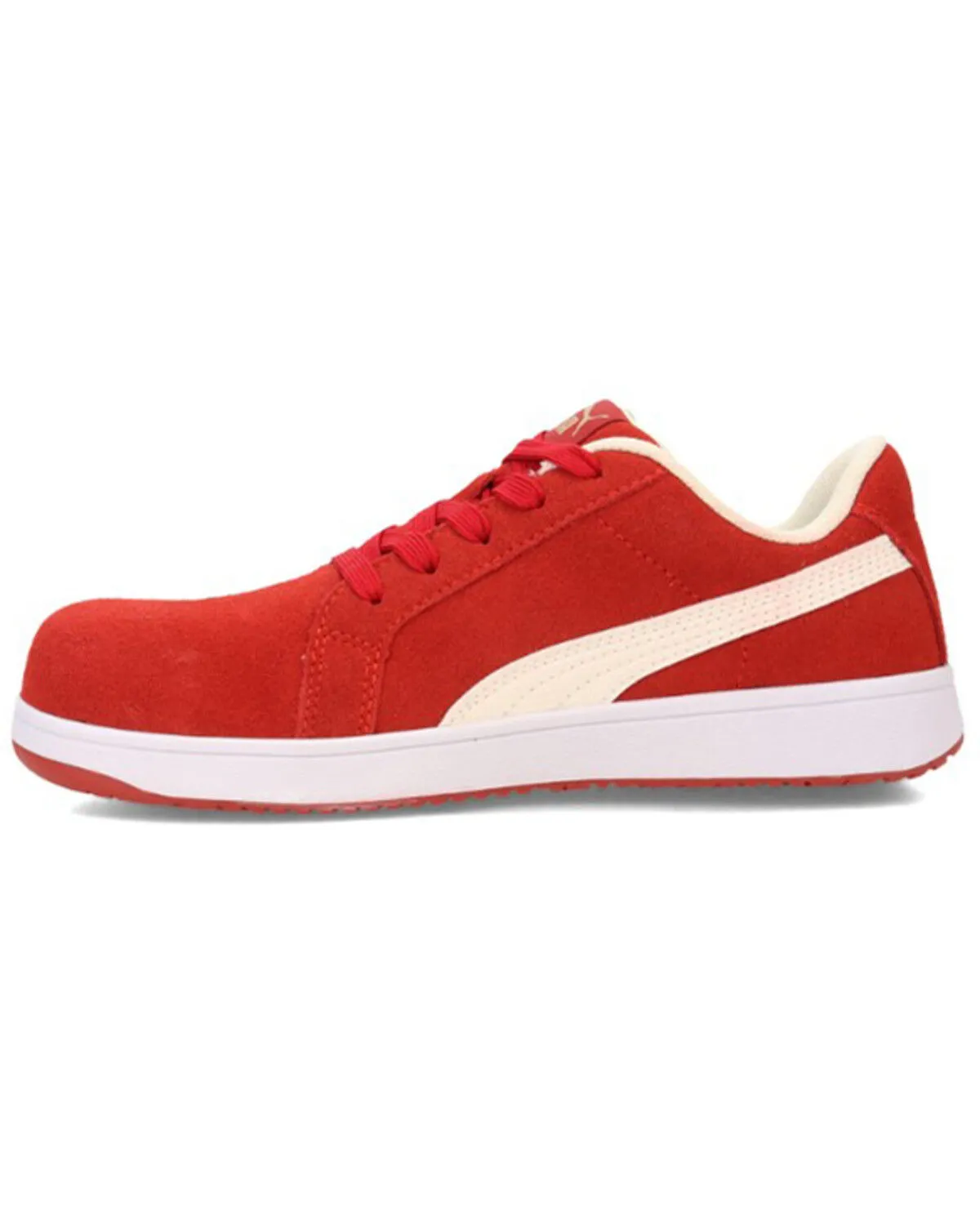 Product Name:  Puma Safety Women's Icon Suede Low EH Safety Toe Work Shoes - Composite Toe