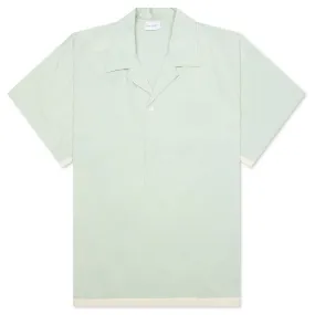 Pullover Camp Shirt - Mint/Salt