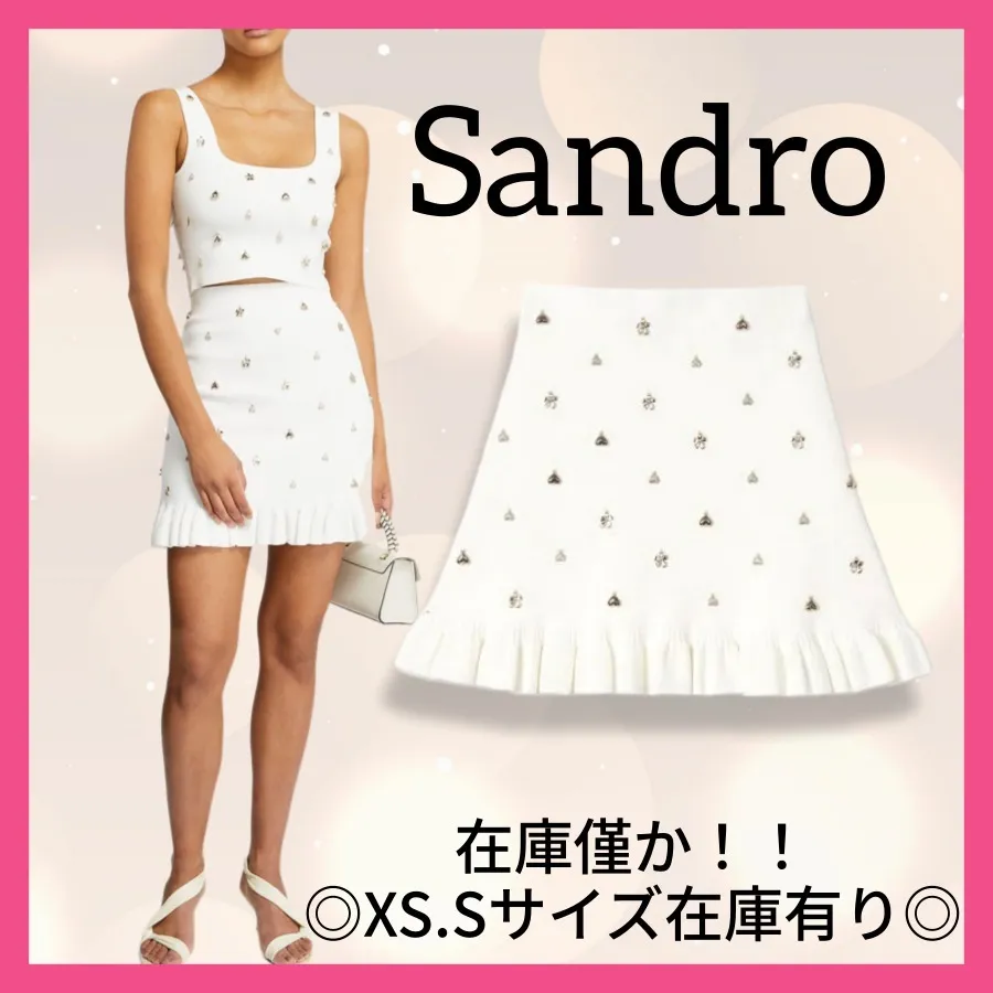 sandro  |Heart Flower Patterns Star Casual Style Sleeveless