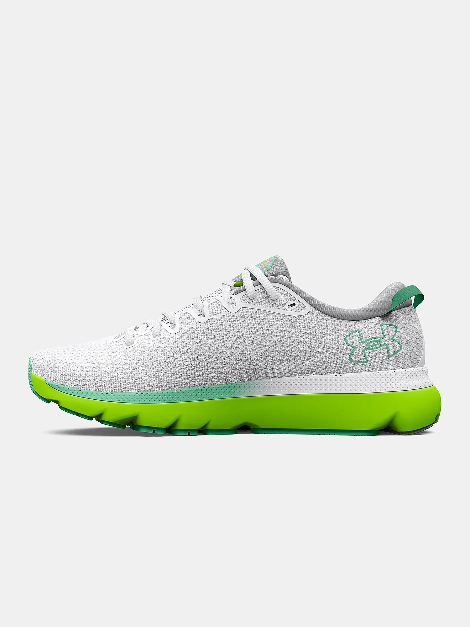 shoes Under Armour Hovr Infinite 5 - White/Lime Surge - women´s