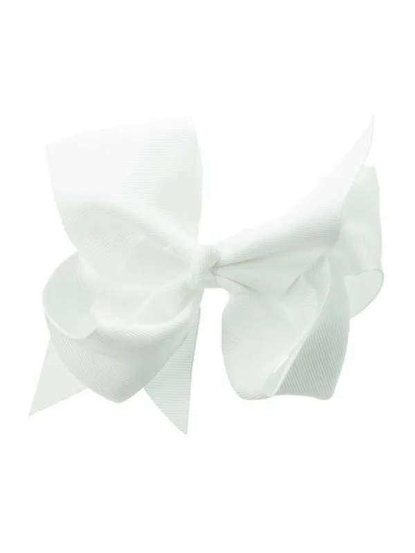 Sienna Hair Bows White