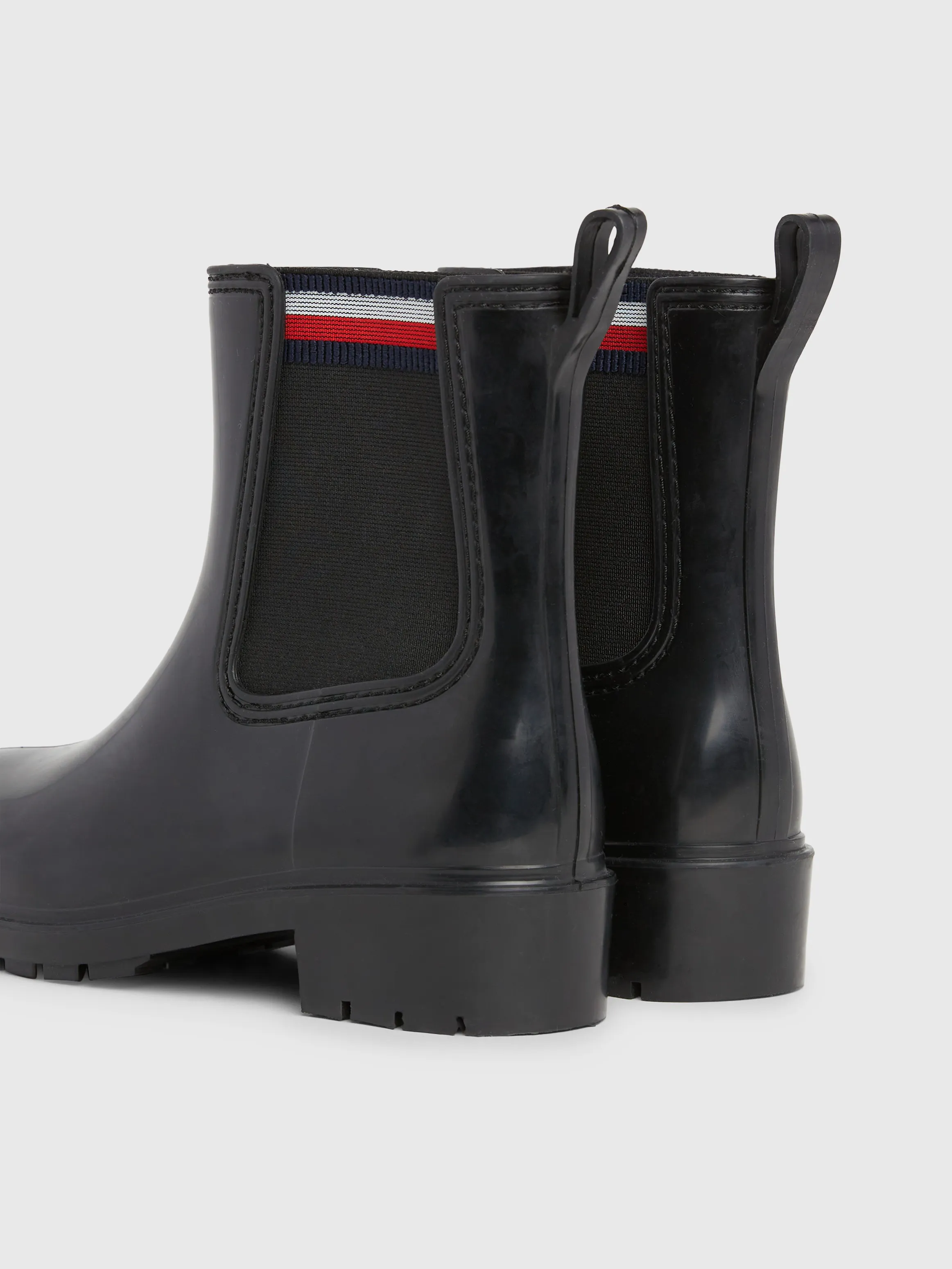 Signature Elastic Cleat Rain Boots | Boots | Tommy Hilfiger