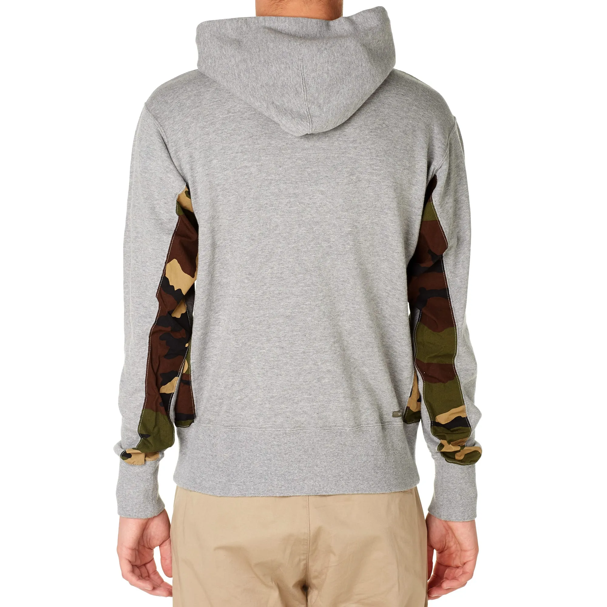 SOPHNET. Camouflage Panel Pullover ParkaGrey