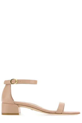 Stuart Weitzman Ankle Strap Heeled Sandals