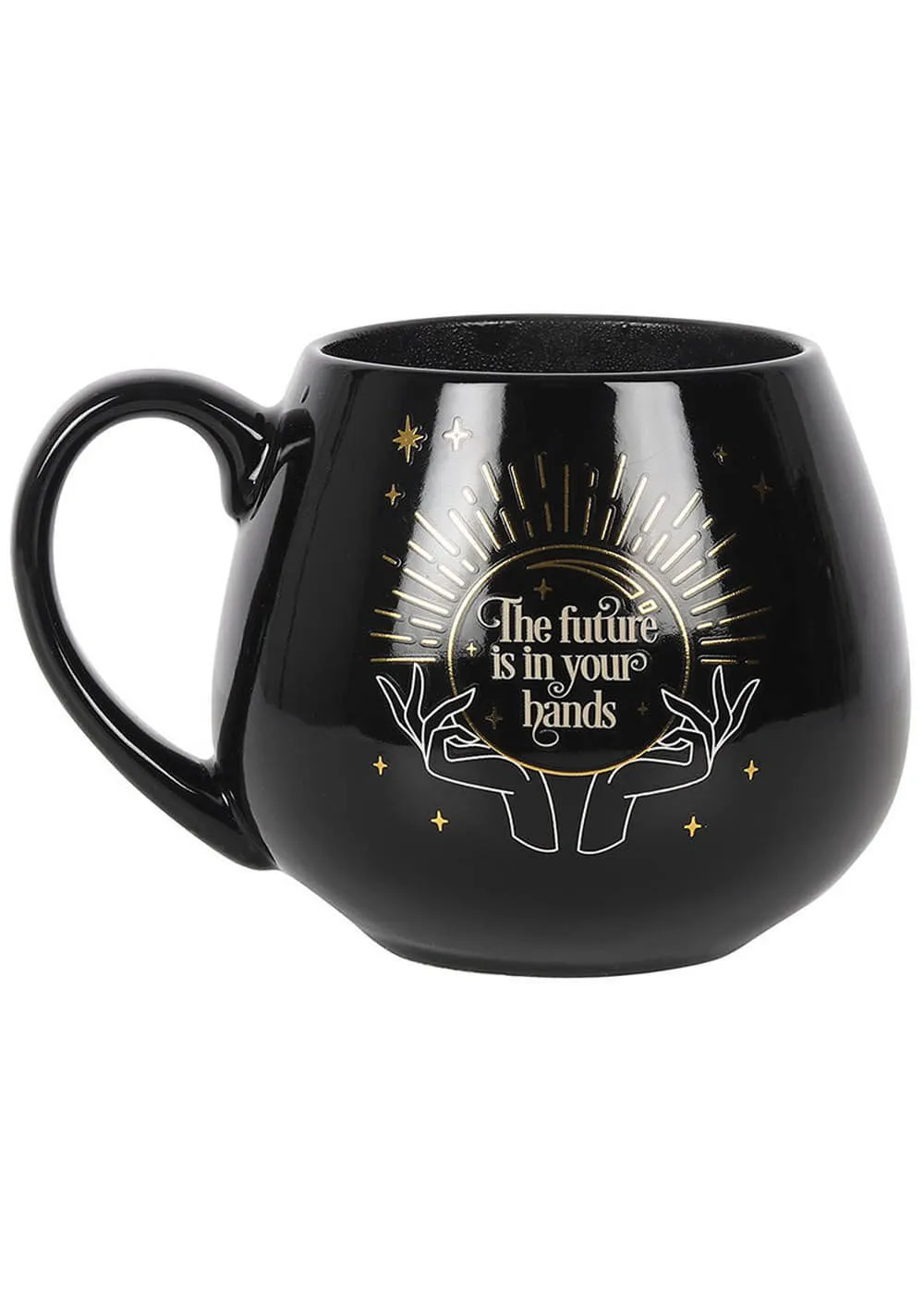 Succubus Fortune Teller Heat Sensitive Cup Black