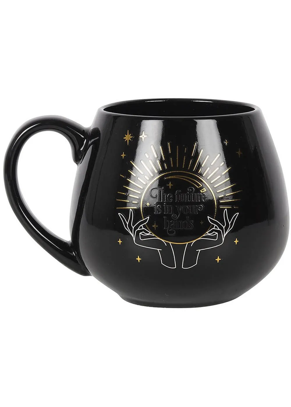 Succubus Fortune Teller Heat Sensitive Cup Black