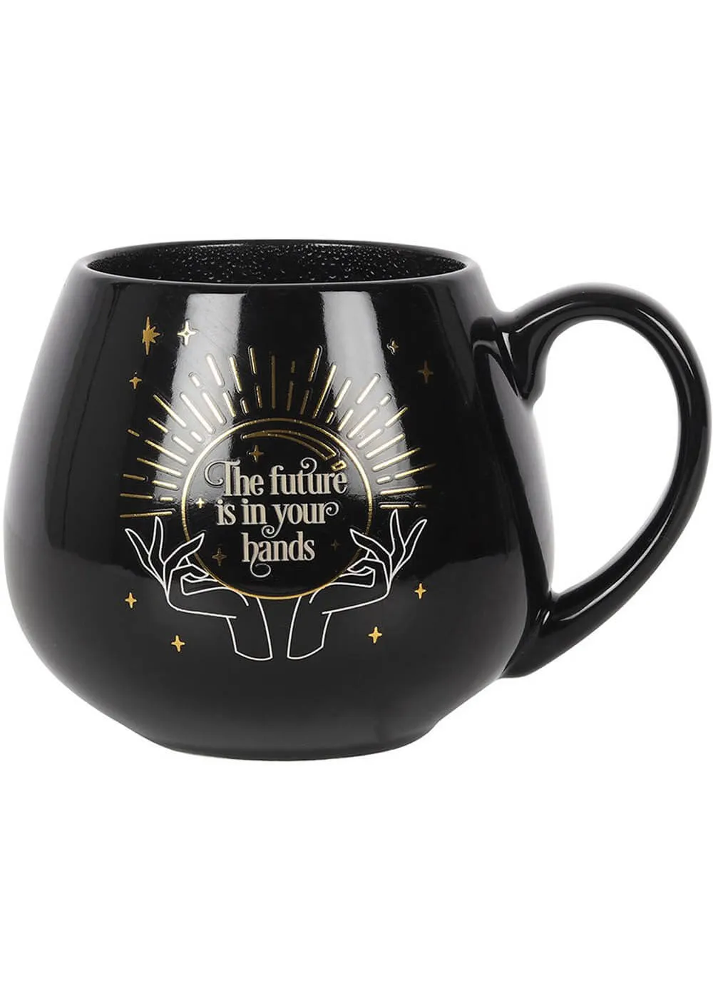 Succubus Fortune Teller Heat Sensitive Cup Black