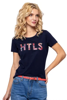 T-Shirt Heavy Tools Malla - Navy - women´s