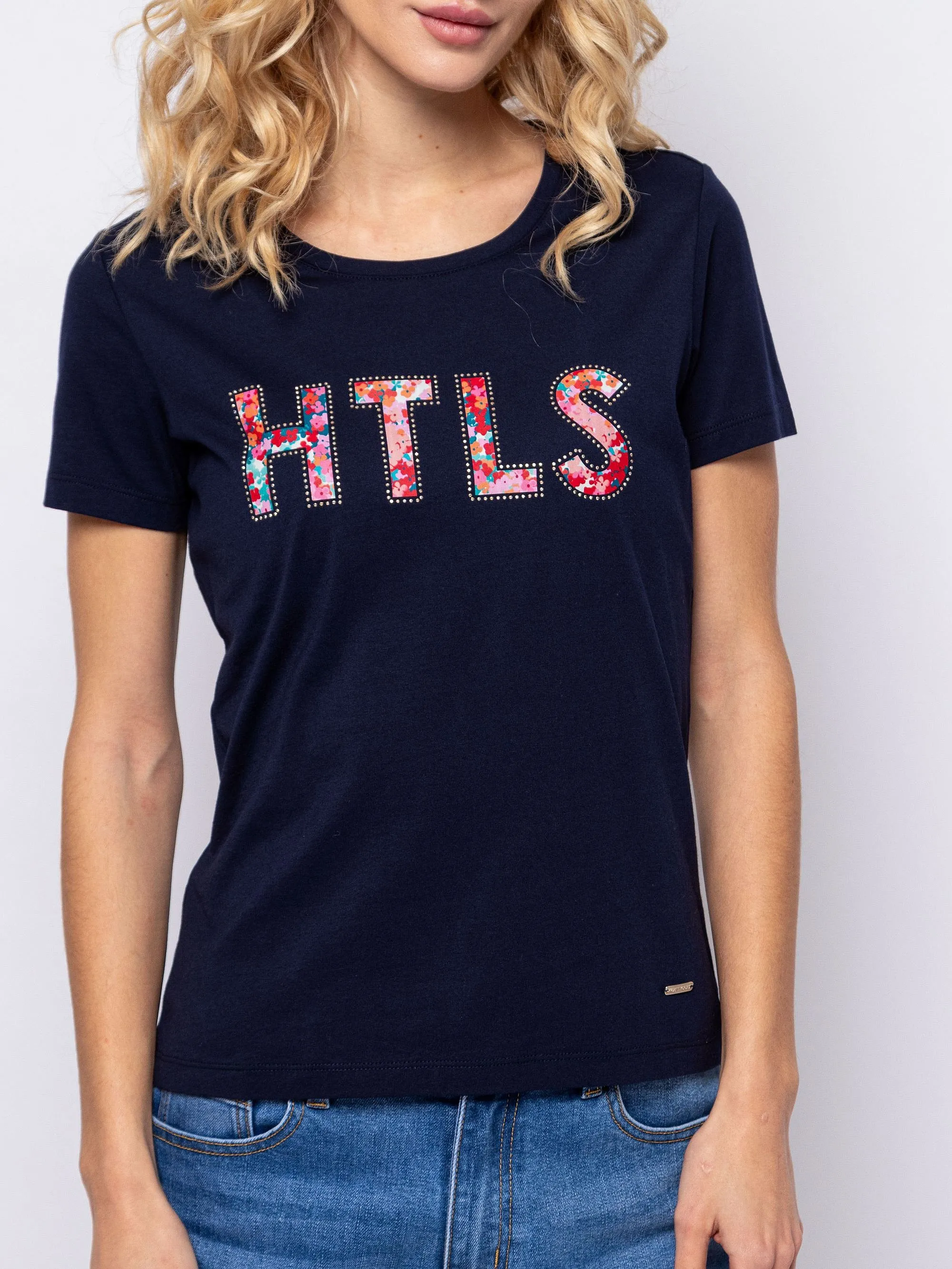 T-Shirt Heavy Tools Malla - Navy - women´s