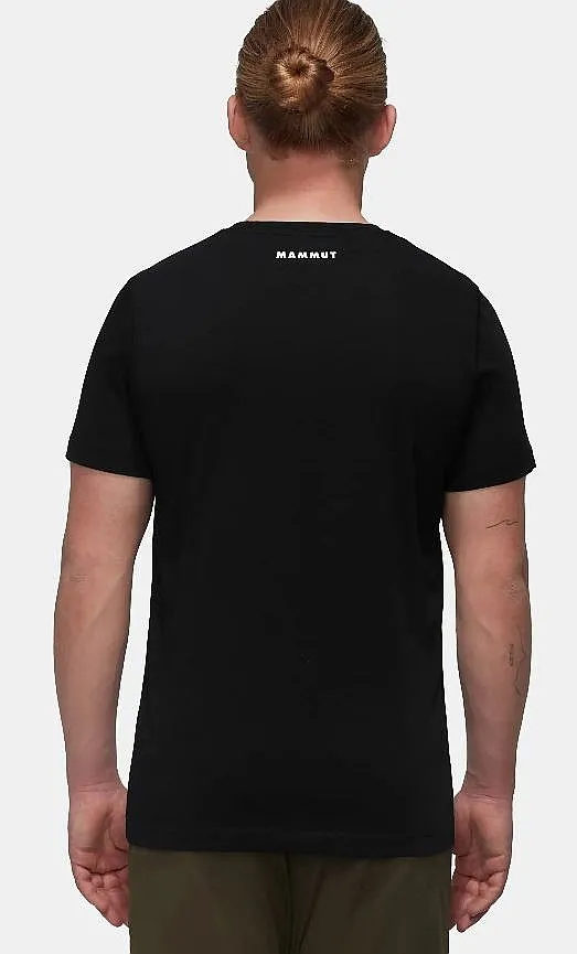 T-Shirt Mammut Mammut Core Lines - Black - men´s