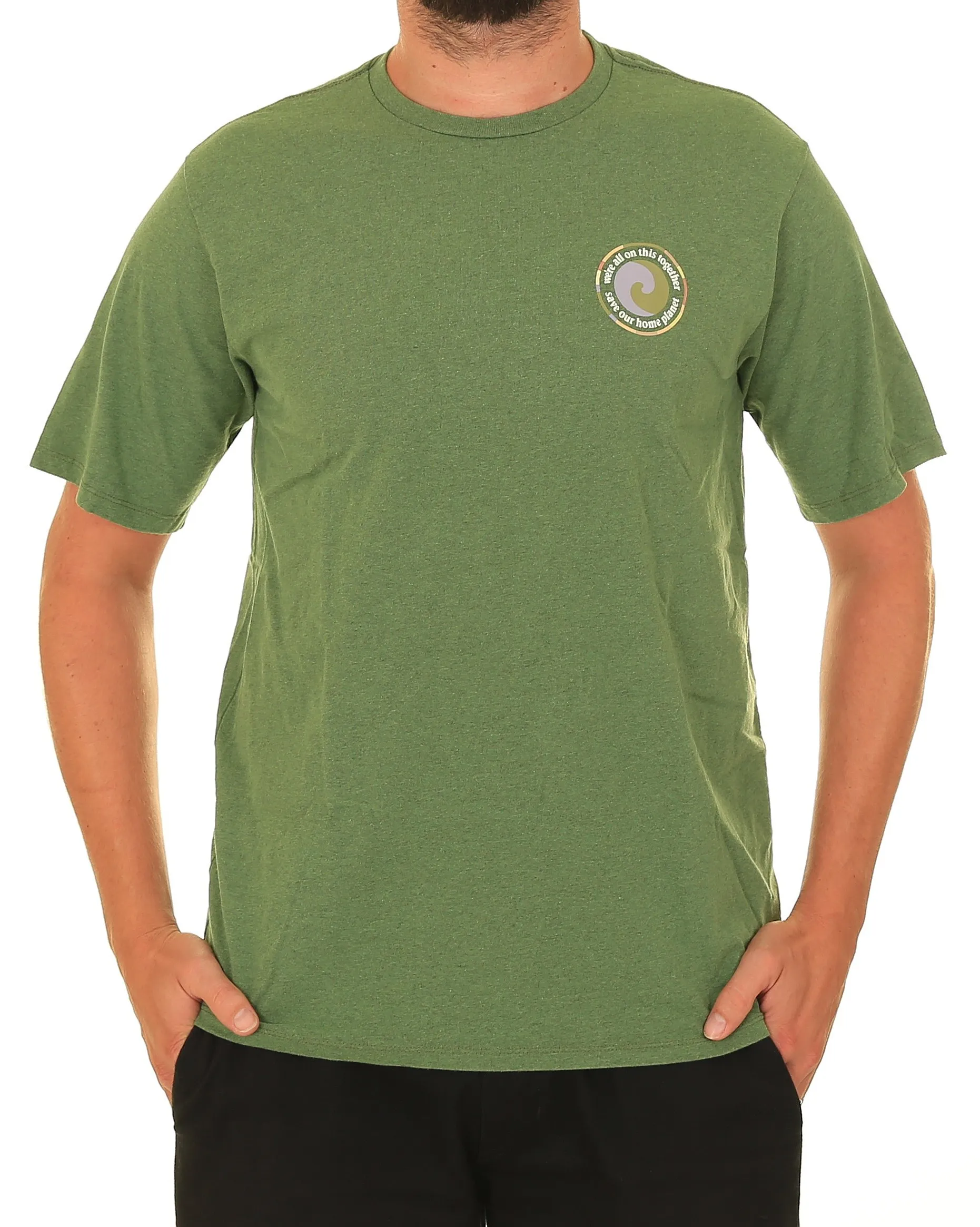 T-Shirt Patagonia Unity Fitz Responsibili - Terrain Green - men´s