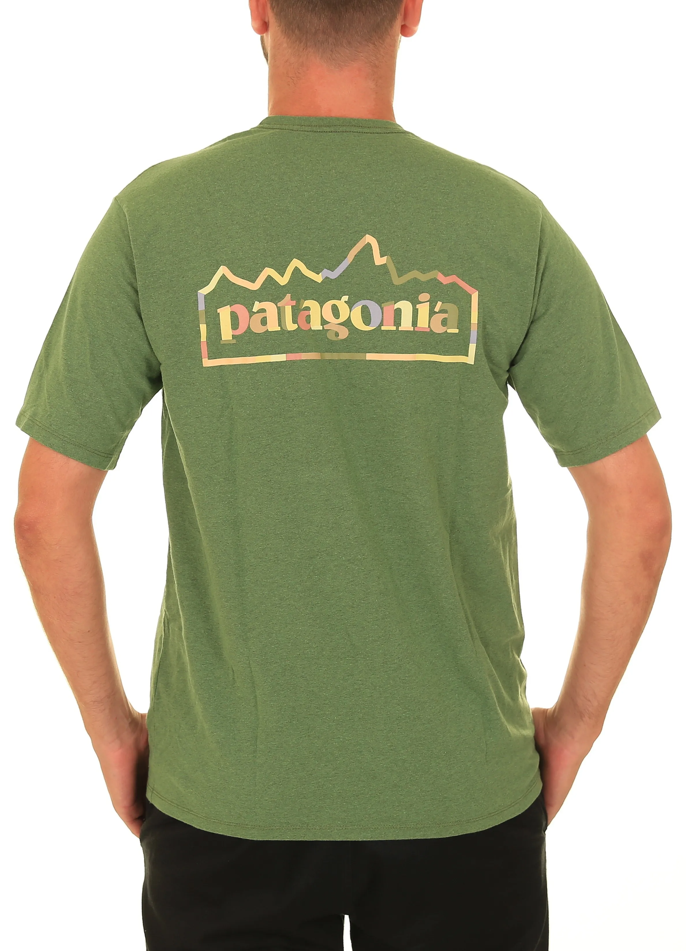 T-Shirt Patagonia Unity Fitz Responsibili - Terrain Green - men´s