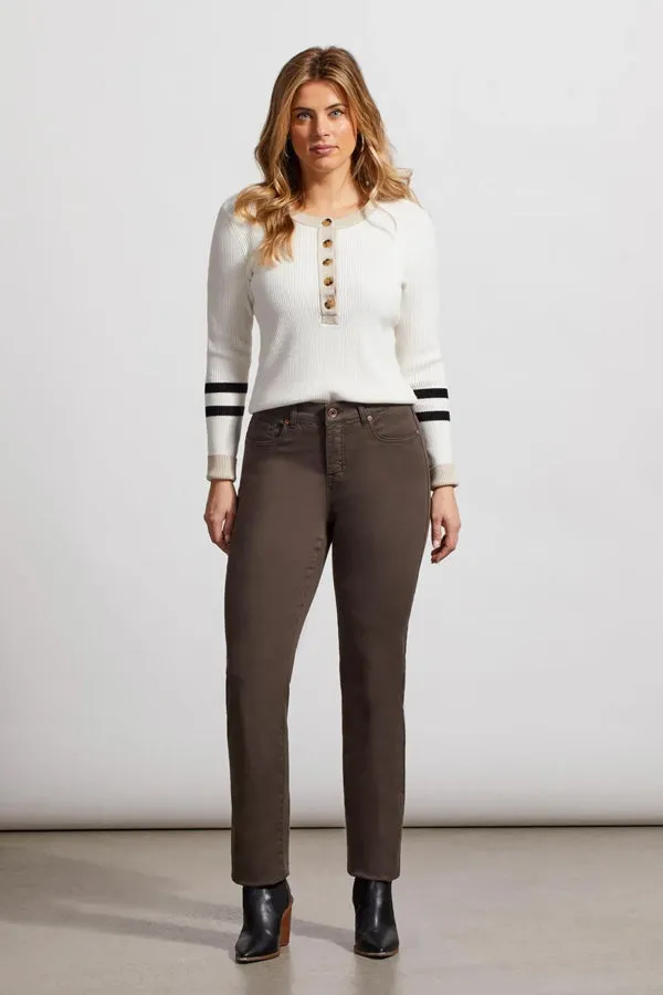 Tribal Sophia Straight-Leg Curvy Jeans