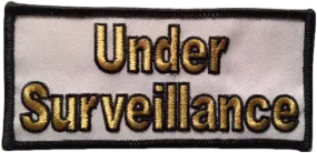 Under Surveillance Small Cloth Patch