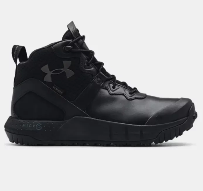 UnderArmour MicroG Waterproof Valsetz Mid Tactical Boots