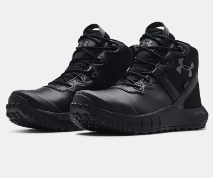 UnderArmour MicroG Waterproof Valsetz Mid Tactical Boots