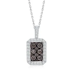 White Gold Coco & White Diamond Eternal Pendant