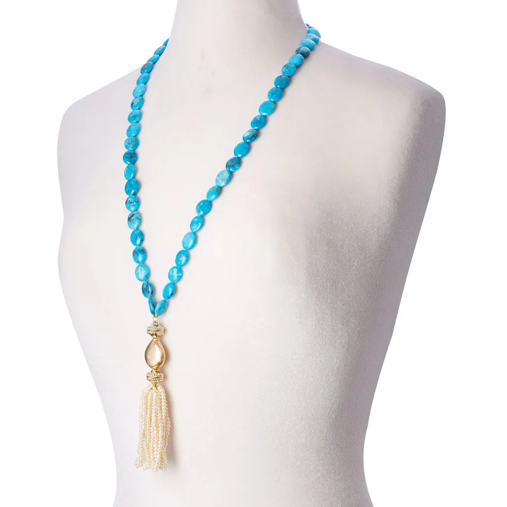 White Pearl Tassel