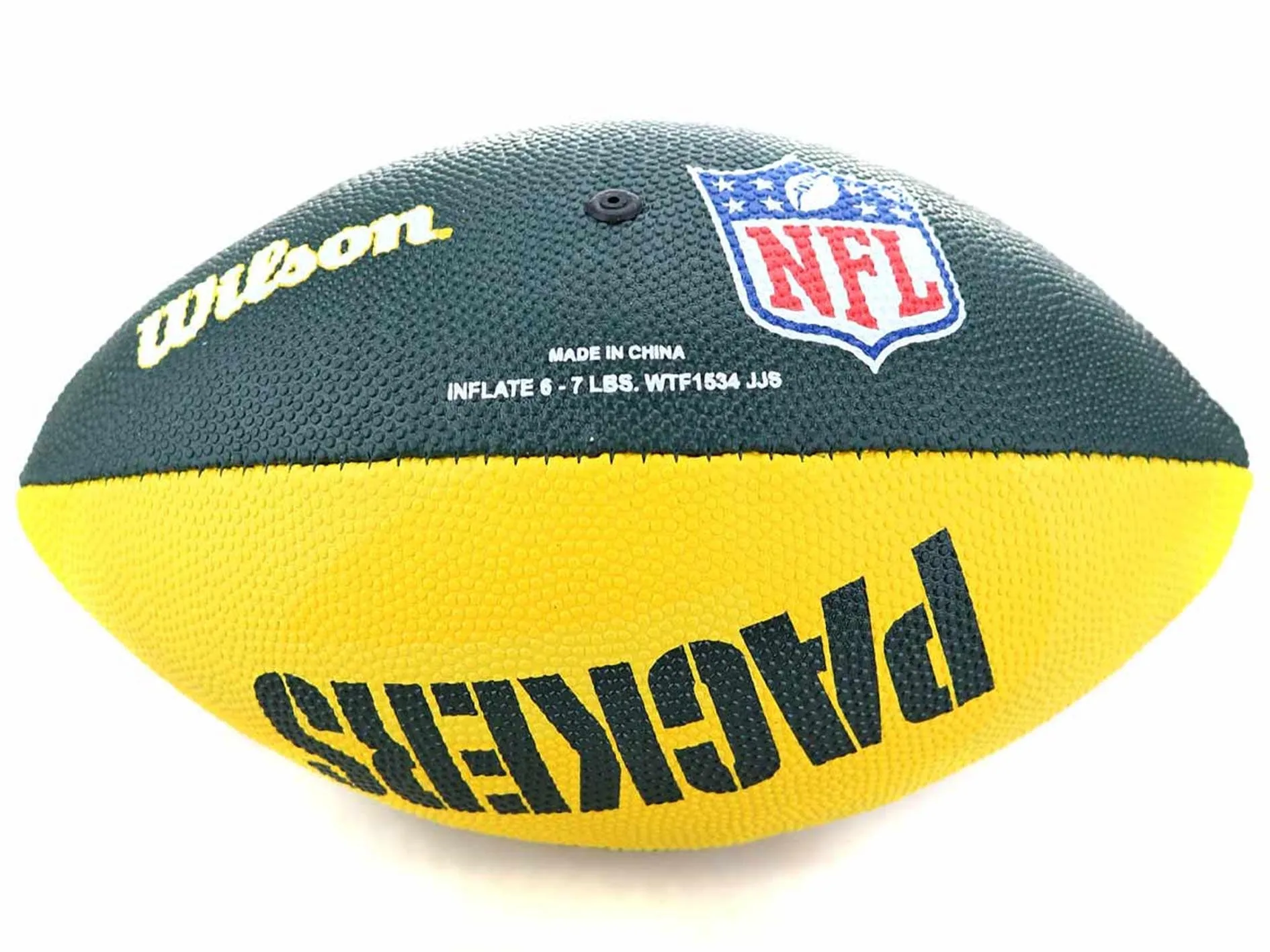 Wilson Official NFL Team Tailgate Football Green Bay Packers  WTF1534XBGB