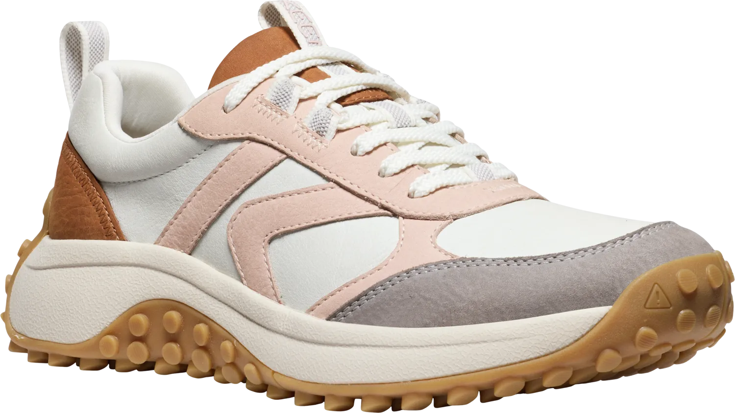  Women's KS86 Leather Sneaker in Keen Maple/Cameo Rose  