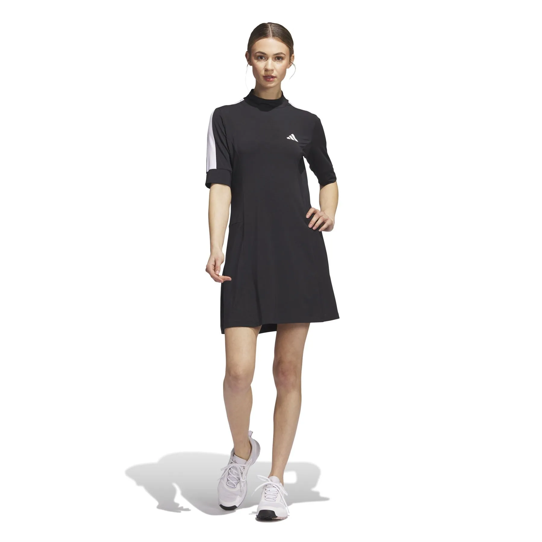 Womens Made With Nature Golf Dress Black - AW23