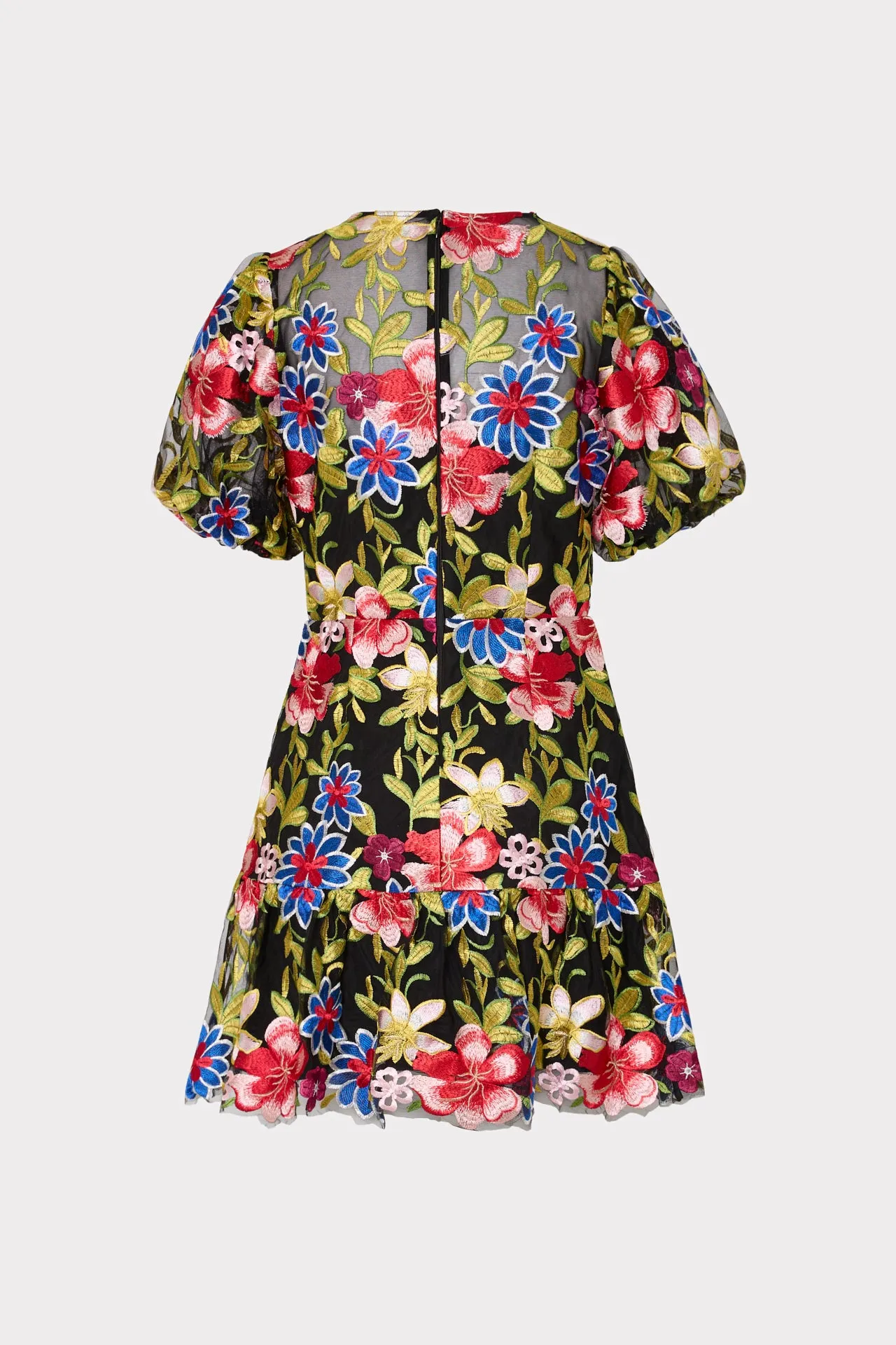 Yasmin Floral Embroidery Dress