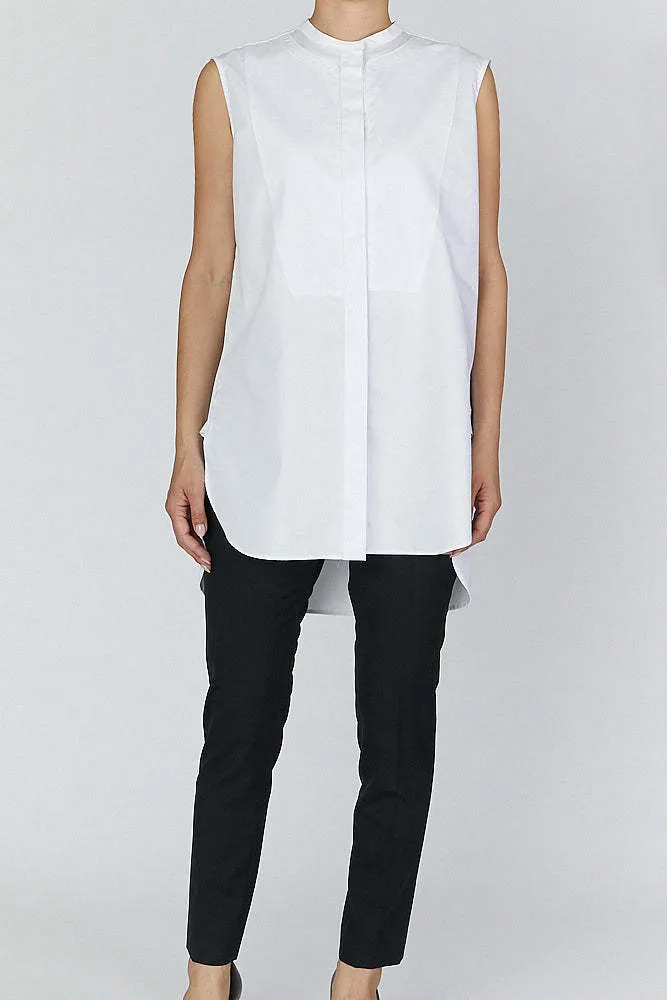 YOKOCHAN  |Casual Style Sleeveless Street Style Plain Cotton