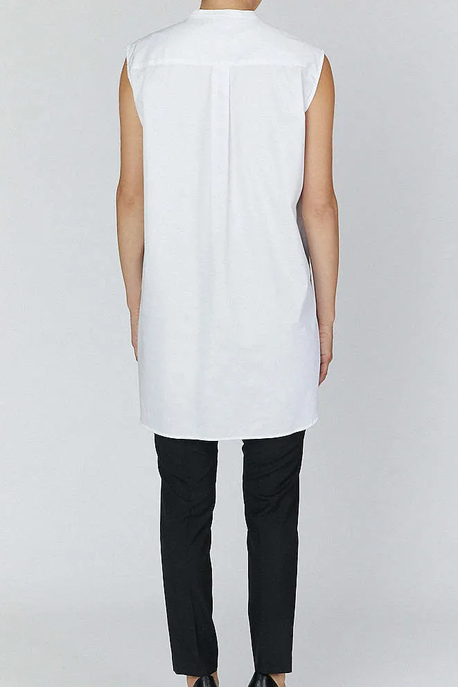 YOKOCHAN  |Casual Style Sleeveless Street Style Plain Cotton